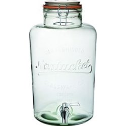 Glasbeholder med taphane, 1,9 liter