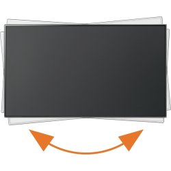Vogel's WALL 3245 Vægbeslag 180°, 32-55", sort