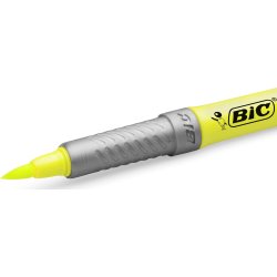 Överstrykningspenna Bic Flex Gul