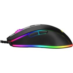 Havit MS837 RGB gaming mus, sort