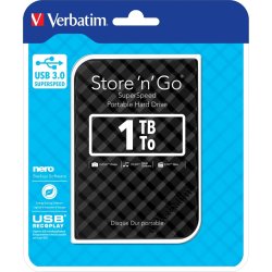 Extern HDD Verbatim Store ‘N’ Go 2,5” 1TB USB 3.0