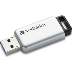 Verbatim USB 3.0 Secure Data Pro 64GB, Sølv