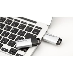 Verbatim USB 3.0 Secure Data Pro 64GB, Sølv