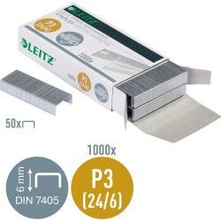 Leitz Power Performance P3 hæfteklammer, 1000 stk.