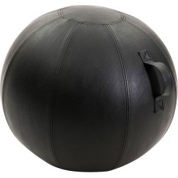 JobOut Balancebold Design, Kunstlæder, Sort
