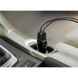Targus biloplader til 2 x USB