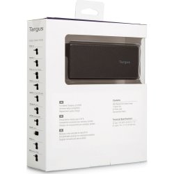 Targus universal AC opladeradapter, sort, 90W