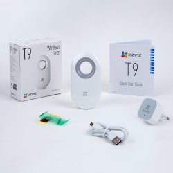 EZVIZ T9 trådløs indendørs sirene, hvid