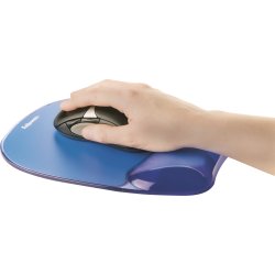 Musmatta Fellowes Med Gel Blå