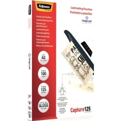 Lamineringsfickor Fellowes Capture 125 micron A3