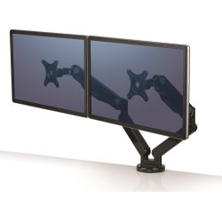 Monitorarm Platinum Series Dubbel Svart