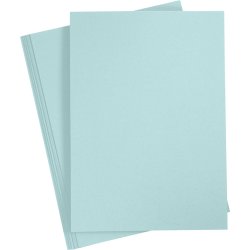 Papper Happy Moments A4 70 g 20 ark Ljusblå