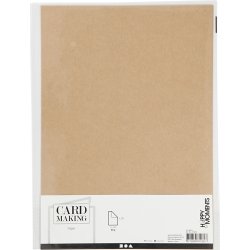 Papper Happy Moments A4 120 g 20 ark Natur