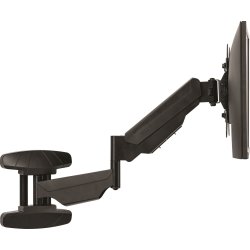 Fellowes arm-väggfäste, svart