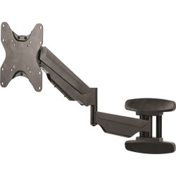 Fellowes arm-väggfäste, svart
