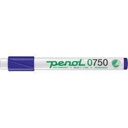 Permanent märkpenna Penol 0750 Blå