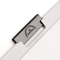 Durable Duraclip 30 klämmapp, röd