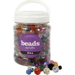 Fasettpärlor Beads 10-16 mm 440 st