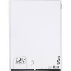 Kartong Happy Moments A4 220 g 10 ark Vit