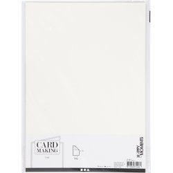 Kartong Happy Moments A4 220 g 10 ark Råvit