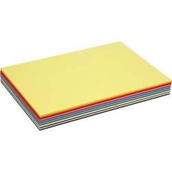 Kartong Colortime A3 180 g 300 ark Blandade färger