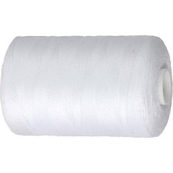 Sytråd Polyester 1000 m Vit