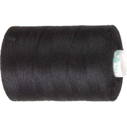 Sytråd Polyester 1000 m Svart