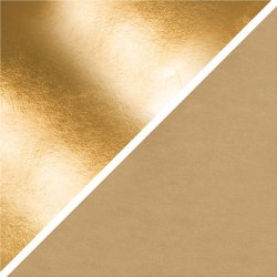 Läderpapper 350g/m² 49x100 cm gul