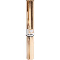 Läderpapper 350g/m² 49x100 cm roséguld