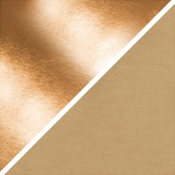 Läderpapper 350g/m² 49x100 cm roséguld