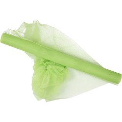 Tyll 50cmx5m neongrön