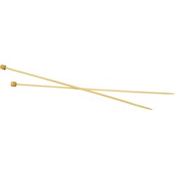 Sticknålar nr 4 L 35 cm, bambu