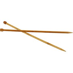 Sticknålar nr 9 L 35 cm, bambu