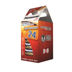 Panasonic strl. AA Pro Power Gold batteri. 24 st