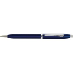 Cross Century II kuglepen, Blue Lacquer/Rhodium