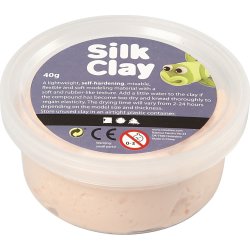 Modellera Silk Clay 40g hudfärgad