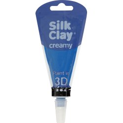Silk Clay Creamy Modellervoks, 35 ml, blå