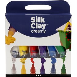 Modellera Silk Clay Creamy 6x35ml Blandade