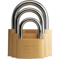 Hänglås SIMPLE 40 mm
