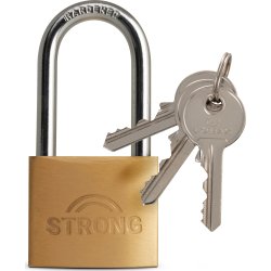 Hänglås STRONG 40 mm – Lång bygel