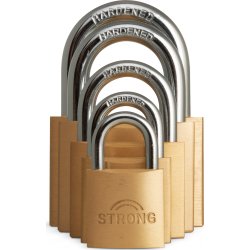 Hänglås STRONG 40 mm – Lång bygel