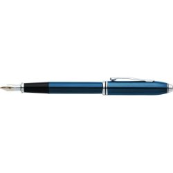 Cross Townsend fyldepen, Quartz Blue Lacquer