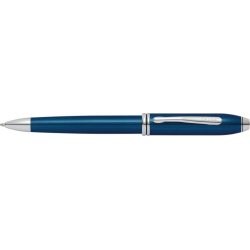 Cross Townsend Kuglepen, Quartz Blue Lacquer