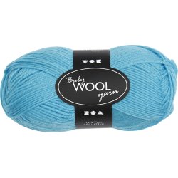 Babygarn 14/4 50g turkos