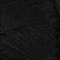 Akrylgarn Fantasia 50g svart