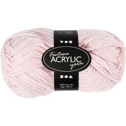 Akrylgarn Fantasia 50g klarrött