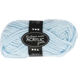 Akrylgarn Fantasia Maxi 50g ljusblå