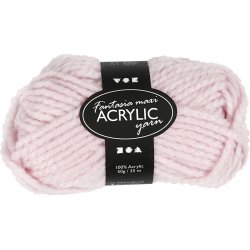 Akrylgarn Fantasia Maxi 50g klarrött