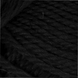 Ullgarn Melbourne 50g svart