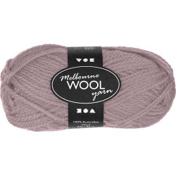 Ullgarn Melbourne 50g ljuslila